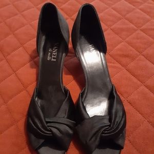 Vaneli satin dress pumps